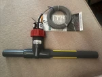 New Gf Signet P51530-P0 Paddlewheel Flow Sensor W/ MPV8T007 3/4 Pvc Fitting. Fixed Price $550.00.