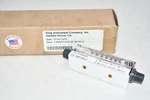 New King Instrument 7510212A-11 Flow Meter Inline 1/4 Inch Fnpt Port Block Style. Fixed Price $64.98.