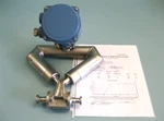 1/2" Tri-clamp Micro Motion CMF025 Sensor 800 Enhanced Core 2014 Calibrated F2. Fixed Price $2750.00.