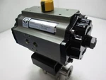 Radius AS-008 Pneumatic Actuator W/ 3-PIECE Stainless Steel Ball Valve 120 Psig. Fixed Price $149.00.