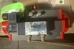 Triad Control 2R130SR Rack And Pinion Pneumatic Actuator 40-150PSI Spring Return. Fixed Price $259.88.