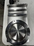 Gnb Gate Valve Model, 8" Stainless Steel. Fixed Price $600.00.