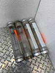 King Instrument 1" Fnpt Port Tube Flowmeter 100 Max Psi, 62 Scfm, Acrylic 7200. Fixed Price $200.00.