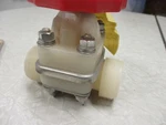 Diaphragm Valve Body Asahi 3/4" Pvdf Epdm Seat Fc Missing Union Ends. Fixed Price $48.52.