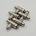 Lot Of 5 Numatic NWB1391C-006-020 Flow Control Fitting, 6MM Tube Diameter Used. Fixed Price $55.99.