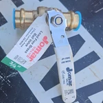 Jomar Valve NSF61-8 Lead Free Brass Ball 3/4'' Full Port Press Connect.. Fixed Price $11.25.