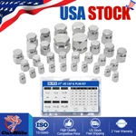 64PCS Hydraulic Fitting Set Jic 27 Flare Caps & Plugs High Pressure W/ Case Us. Fixed Price $53.99.