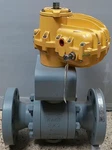 Kace 600 Flanged Raised Face A105 Reduced Bore Ball Valve 3X2 W/ Kinetrol Act. Fixed Price $3800.00.
