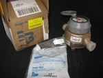 Badger 103-3721 Mechanical Flowmeter, 35 Gpm, 150 Psi, 3/4" Npt -new In Box-. Fixed Price $249.00.