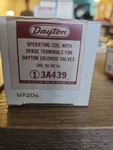 Dayton Electric 3A439 Solenoid Coil 24V 50/60HZ New In Box. Fixed Price $40.00.