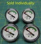 2" Insinger Commercial Dishwasher Rinse Pressure Gauge 0-15 Back 1/8 Npt. Fixed Price $19.99.