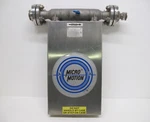 Micro Motion D150S-SS-A150 1-1/2" Mass Flow Sensor -240 204 Deg 1500-PSIG 230. Fixed Price $340.00.