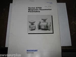 Rosemount 00809-0100-4727 Series 8700 Magnetic Flowmeter Flowtubes Manual, Used. Fixed Price $60.64.