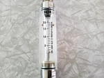 King Insruments Rotameter Flowmeter 2.0 Gpm Pn 7511312B04 130F 150 Psi Panel Mnt. Fixed Price $35.00.