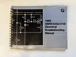 Original Genuine 1985 Bmw 325E / 318I Electrical Troubleshooting Service Manual. Fixed Price $150.00.