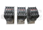 Lot Of Abb AL26-30-10 Contactor 45A 600VAC W/ R81 Coil 24VDC. Fixed Price $164.00.