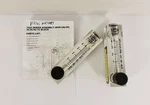 (2) King Series Acrylic Tube Flow Meter Part # 75303122C17 - New, Unused!!. Fixed Price $75.00.