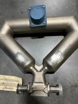 Micro Motion CMF100M 1" Mass Flow Sensor (DN25), 316L Stainless Steel. Fixed Price $2600.00.