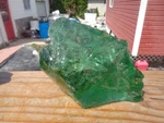 Glass Rock Slag Pretty Clear Green 3.2 Lbs 24D Landscaping Aquarium. Fixed Price $28.60.