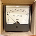 Simpson 03220 Panel Meter (0-100 Aca, 3.5 Ul Wv) 1357 Md. Fixed Price $30.00.