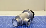 100932157 / Angle Valve, Pneumatic Bellows, Isolation, KF40, 453 Mks. Fixed Price $227.89.