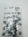 Swagelok Steel Branch Tee, 1/4" Od Tube X Fnpt, S-400-3-4TTF Pack Of 10. Fixed Price $145.56.
