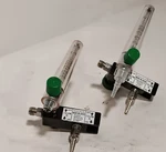 Lot Of 2: Precision Medical 8MFA Flowmeter & Neb Block Assemblies, 44-67LPM. Fixed Price $59.99.