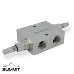 Dual Crossover Hydraulic Relief Cushion Valve, 3/4 Npt Ports, 30 Gpm Max Flow. Fixed Price $99.95.