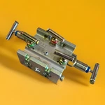 Parker Pgi M3-775CLT 5-VALVE Manifold Assembly Carbon Steel Dms 1 Unit. Fixed Price $145.16.