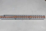 Penberthy 3-SECTION Liquid Level Sight Glass Gauge 3TM-8. Fixed Price $1299.00.