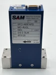 Sam Hitachi Metals SFC1480FAPD MC-4UGL NH3 0.6/2 Slm Mass Flow Controller Used. Fixed Price $348.00.
