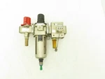 Smc AV4000-04-5DZ Compressed Pneumatic Air Treatment Assembly With Regulators. Fixed Price $74.99.