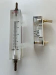 2 Acrylic Flowmeter Valves Dwyer Instruments VFB-67-EC Series S30B. Fixed Price $61.75.
