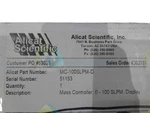 Alicat Scientific MC-100SLPM-D Nsmp. Fixed Price $1200.00.