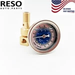 0-100PSI Liquid Filled Fuel Pressure Gauge Meter For Vms Honda Acura Mitsubishi. Fixed Price $13.30.