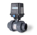 Hayward EAUTB105STV True Union Ball Valve, Automated, Socket/threaded End, 1/2". Fixed Price $399.95.