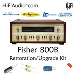 Fisher 800B Receiver Restoration Recap Repair Service Rebuild Kit Fix Capacitor. Fixed Price $175.00.