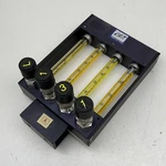 Cole Palmer PMR4-010001 Panel Mount Four Tube Rotameter Variable Area Flow. Fixed Price $129.99.
