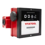 Yfixtool 1IN Mechanical Fuel Meter 6-40 Gpm Diesel Gas Flow Gauge. Fixed Price $84.99.
