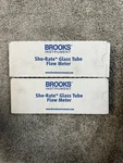 1350G Brooks Sho-rate Glass Tube Flow Meter 0.68-4, 200 Psig, 14BAR 250F. Fixed Price $200.00.