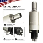 Dental Slow Speed Handpiece E-type Air Motor 4 Holes 1:1 External Spray Cox. Fixed Price $33.80.