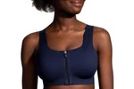 Brooks Dare Zip 297068 Women Maximum Support Sport's Bra - Navy 34C/D. Fixed Price $52.50.