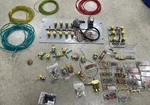 Massive Lot Clippard Minimatic Brass Fittings, Needle Valve, Manifold, Hose, Etc. Fixed Price $350.00.