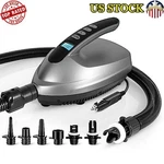 Digital Air Compressor Auto Shut Off Sup Board Rafts Toys 12V Dc SLPUMP10). Fixed Price $83.58.