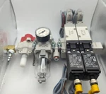 Smc VP544-5DZ1-03N-M-X538 Valve W/ 2 Omron D4N-9B31 And AW30-N30-Z-A. Fixed Price $350.00.