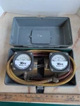 Taco Model 775 Differential Pressure Gauge Flow Test Kit W/ Case Hoses Accu-flo. Fixed Price $149.25.