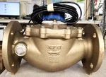 Mvr 350 Hersey Water Meter Turbine 3" Port Lowflow Sensitive 4 Hole 12"LX9.3HX7W. Fixed Price $499.99.