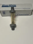 New Blue-white Flowmeter F-44750L-12. Fixed Price $99.99.