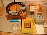 Teksco Compu-flow DFM-C4 Ultrasonic Doppler Flowmeter Kit Clean Or Dirty Fluids. Fixed Price $1312.50.