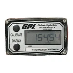 Gpi A109GMN025NA1 Digital Flow Meter 0.3-3 Gpm Nylon Turbine 15K Gal. Fixed Price $249.95.